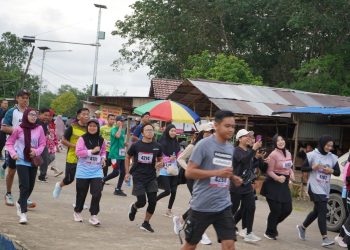 Balangan Health Run 4K: Upaya Masyarakat Menuju Hidup Sehat
