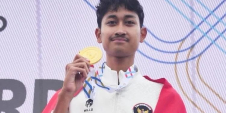 Muhammad Syelhan Nurrahmat Sumbang Emas untuk Indonesia di SEA Games 2025