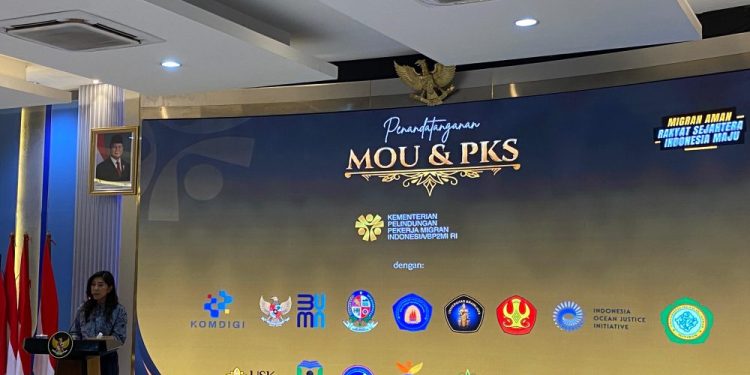 Kemkomdigi dan KP2MI Perkuat Perlindungan Digital bagi Pekerja Migran