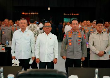 Kapolri Jenderal Listyo Sigit Prabowo Hadiri Rapat Koordinasi Lintas Sektoral untuk Pengamanan Nataru
