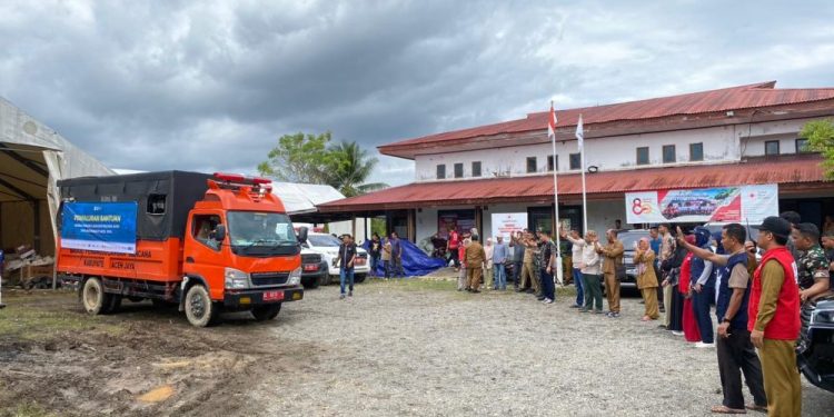 Pemkab Aceh Jaya Kirim 30 Relawan untuk Misi Kemanusiaan ke Aceh Tamiang dan Aceh Utara
