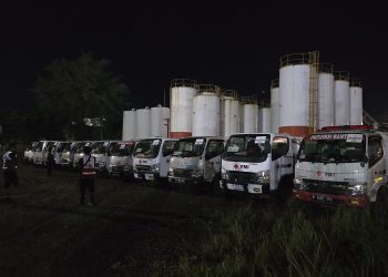 Relawan PMI Jawa Timur Distribusikan Air Bersih di Aceh dan Sumatra