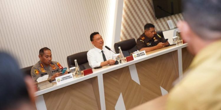 Forkopimda Pontianak Siapkan Strategi Pengamanan Nataru 2025/2026