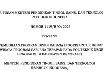 Polbeng Buka Prodi BISPAR, Siap Sambut Mahasiswa Baru