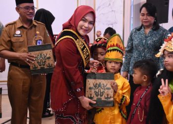 Bunda PAUD Kapuas Sambut Kunjungan Edukatif dari TK/KB Buah Hati
