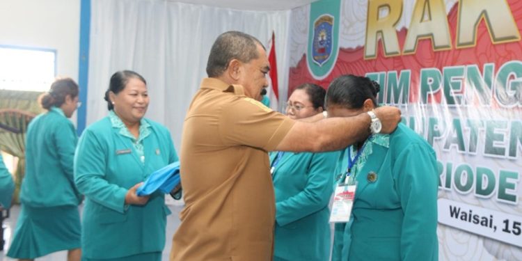 Pemkab Raja Ampat Tingkatkan Sinergi Pemberdayaan Keluarga Lewat Rakerda TP-PKK 2025