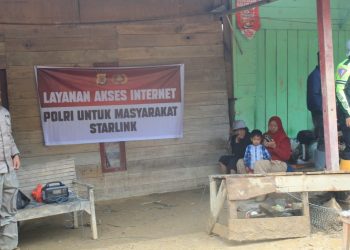 Polres Bener Meriah Sediakan Internet Gratis untuk Warga Terdampak Banjir