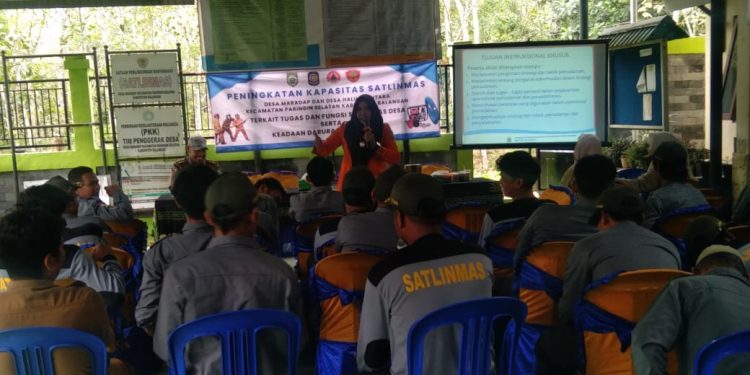 Peningkatan Kapasitas Satlinmas di Balangan untuk Tanggap Darurat