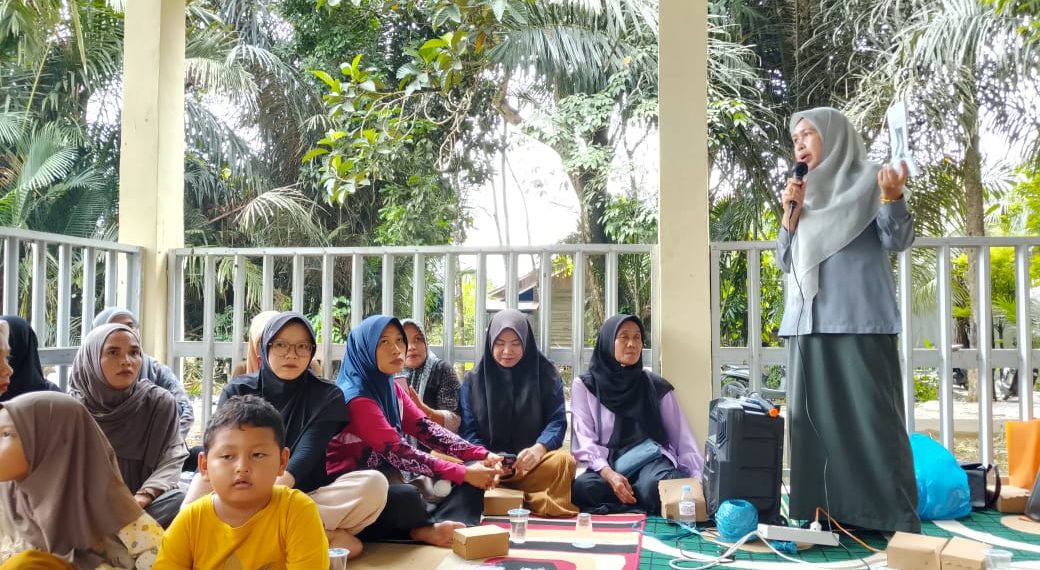 BPBD Balangan Adakan Pelatihan Pemulihan Pascabencana di Desa Pupuyuan