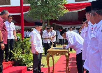 Pengukuhan Kepengurusan Baru PMI Jatim di Benteng Van Den Bosch