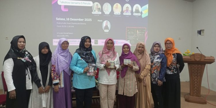 Peluncuran Buku Antologi di Batang Dukung Kreativitas Penulis Lokal