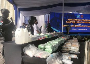 BNN Musnahkan Narkotika dari Pengungkapan di Sumatra, Jakarta, dan NTB