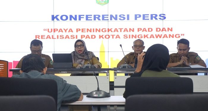 Bapenda Singkawang Laporkan Realisasi PAD 2025 Hampir Capai Target