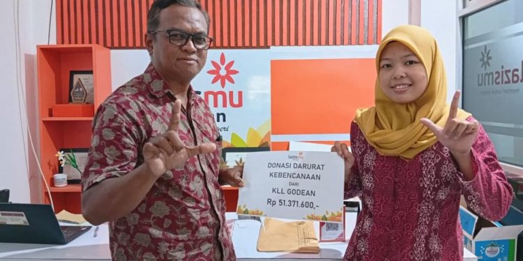 Lazismu Sleman Kumpulkan Rp1,6 Miliar untuk Korban Bencana di Sumatra