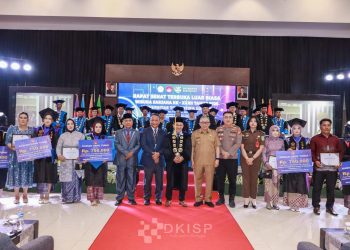 489 Wisudawan Untika Luwuk Resmi Dikukuhkan, Pemkab Banggai Dukung Peningkatan SDM