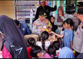 Polres Aceh Tengah Salurkan Bantuan dan Layanan Kesehatan di Desa Toweren