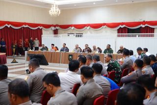 Pemprov Riau Tingkatkan Koordinasi untuk Pengamanan Natal dan Tahun Baru