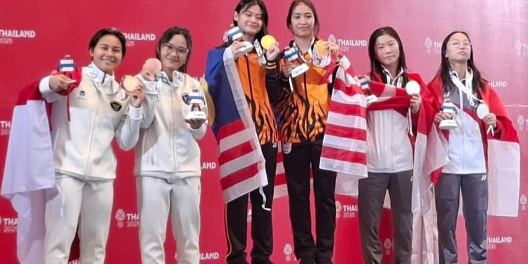 Tim Loncat Indah Indonesia Raih Perunggu di SEA Games 2025