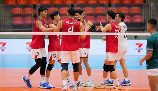 Timnas Voli Putra Indonesia Raih Perak Usai Kalah dari Thailand di Final SEA Games