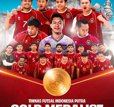 Timnas Futsal Indonesia Raih Emas Usai Kalahkan Thailand di SEA Games 2025
