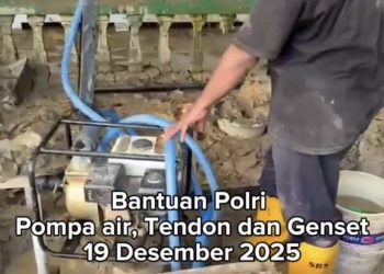 Polri Operasikan 24 Sumur Bor di Aceh Tamiang dalam Tiga Hari