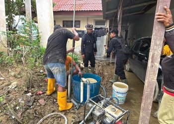 Polri Targetkan Pembangunan 300 Sumur Bor di Aceh Tamiang