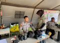 Bidokkes Polda NTT Lakukan Pemeriksaan Kesehatan Personel Ops Lilin
