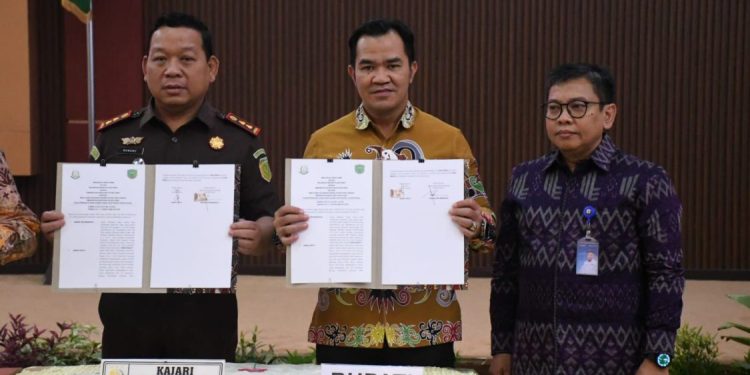 Pemkab Pulang Pisau dan Kejaksaan Negeri Jalin Kerja Sama Hukum
