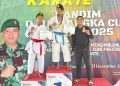 Bripda Naufal Fadilah Raih Juara di Kejuaraan Karate Bergengsi