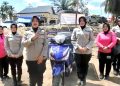 Polres Metro Jakarta Pusat Berikan Bantuan Motor Roda Tiga ke Polres Tapanuli Selatan