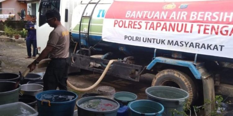 Kapolda Sumut: Pemulihan Akses Air Bersih di Daerah Bencana Berjalan Lancar