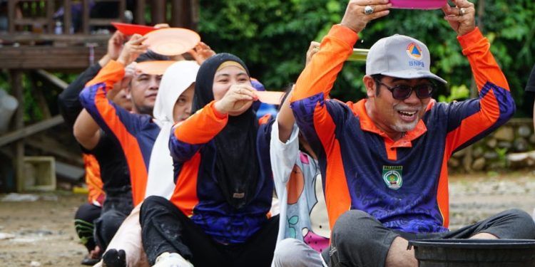 BPBD Balangan Adakan Family Gathering di Loksado untuk Pererat Kebersamaan