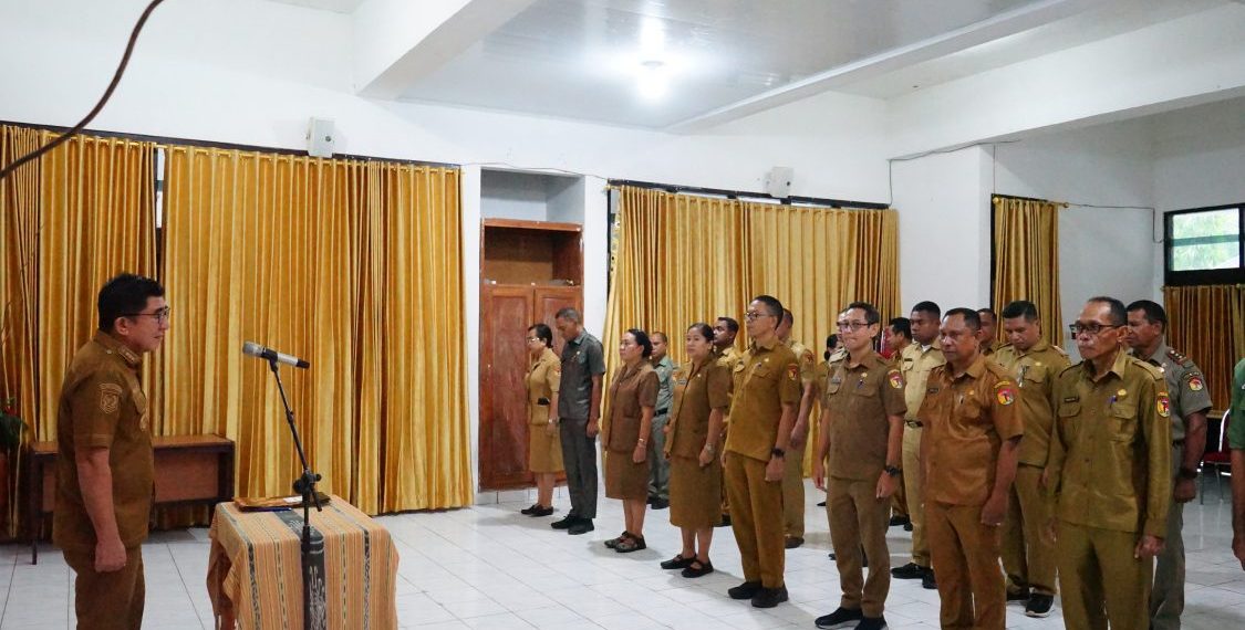 Bupati Belu Fokus pada Kebersihan Kota dan Penyelesaian Administrasi Akhir Tahun