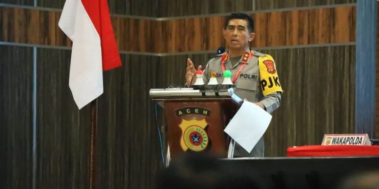 Kapolda Aceh Pastikan Layanan Polri Tetap Berjalan di Tengah Bencana