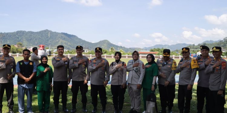 Kapolda Sumut Pastikan Penanganan Pascabencana di Tapanuli Tengah Berjalan Efektif