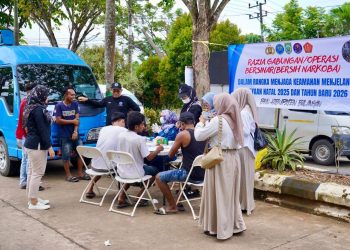 Razia Gabungan BNNK Balangan Antisipasi Penyalahgunaan Narkoba Menjelang Natal dan Tahun Baru