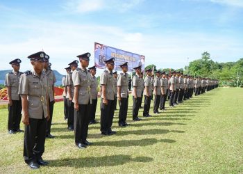 Staf Ahli Wali Kota Tidore Hadiri Penutupan Pendidikan Bintara Polri 2025