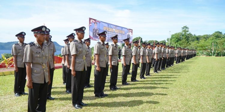Staf Ahli Wali Kota Tidore Hadiri Penutupan Pendidikan Bintara Polri 2025