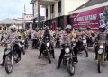 Polres Aceh Tengah Gunakan Sepeda Motor untuk Distribusi Bantuan ke Daerah Terpencil