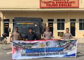 Mabes Polri Distribusikan 800 Paket Natal ke Polres Sibolga dan Tapanuli Tengah