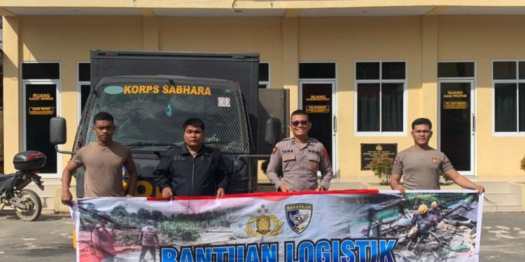 Mabes Polri Distribusikan 800 Paket Natal ke Polres Sibolga dan Tapanuli Tengah