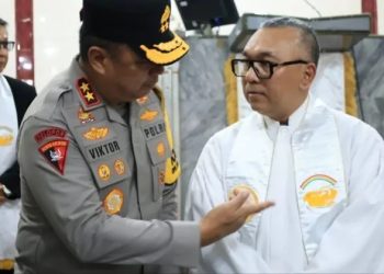 Kapolda Babel dan Forkopimda Pantau Keamanan Natal di Pangkalpinang