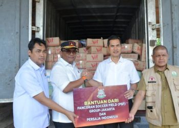 Persaja dan PSF Kirim Bantuan untuk Korban Bencana di Aceh