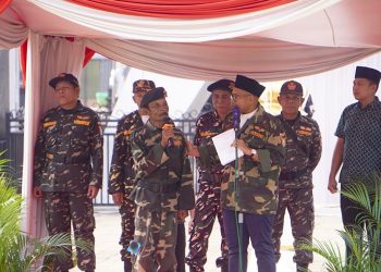 Bupati Batang Pimpin Apel Akbar Ansor-Banser, Apresiasi Loyalitas Kader