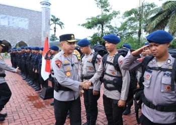 Polda Banten Kerahkan 100 Personel Brimob untuk Bantu Bencana di Aceh