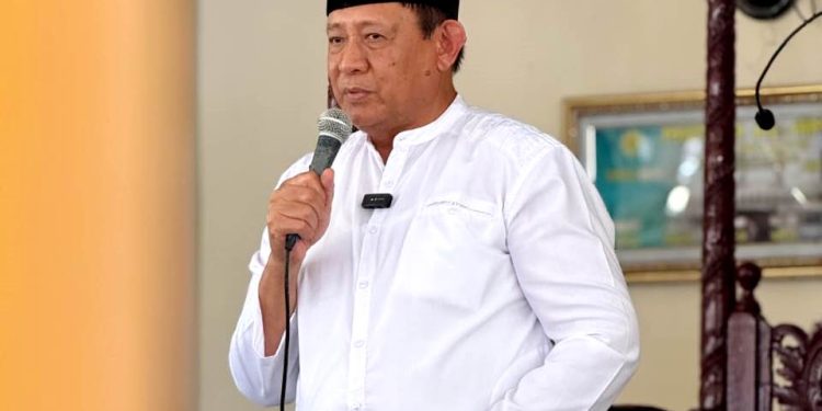 Gubernur Gorontalo Akhiri Safari Jumat 2025 di Masjid Al Amin Suwawa