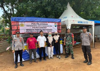 Pengamanan Ketat di Pantai Matahari Sumenep Selama Libur Nataru