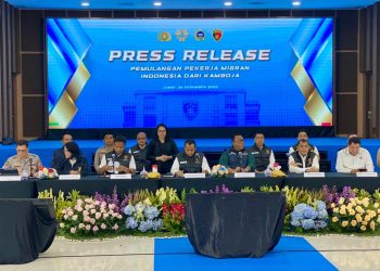 Bareskrim Polri Berhasil Pulangkan Sembilan Pekerja Migran dari Kamboja