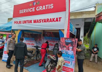 Polri Sediakan Servis Kendaraan Gratis untuk Warga Padang Pariaman