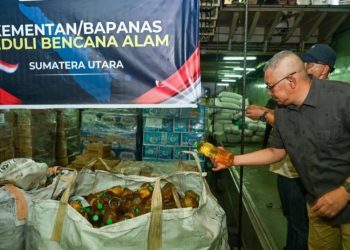 Kementerian Pertanian dan Bapanas Distribusikan Bantuan Logistik untuk Korban Bencana di Sumatera Utara